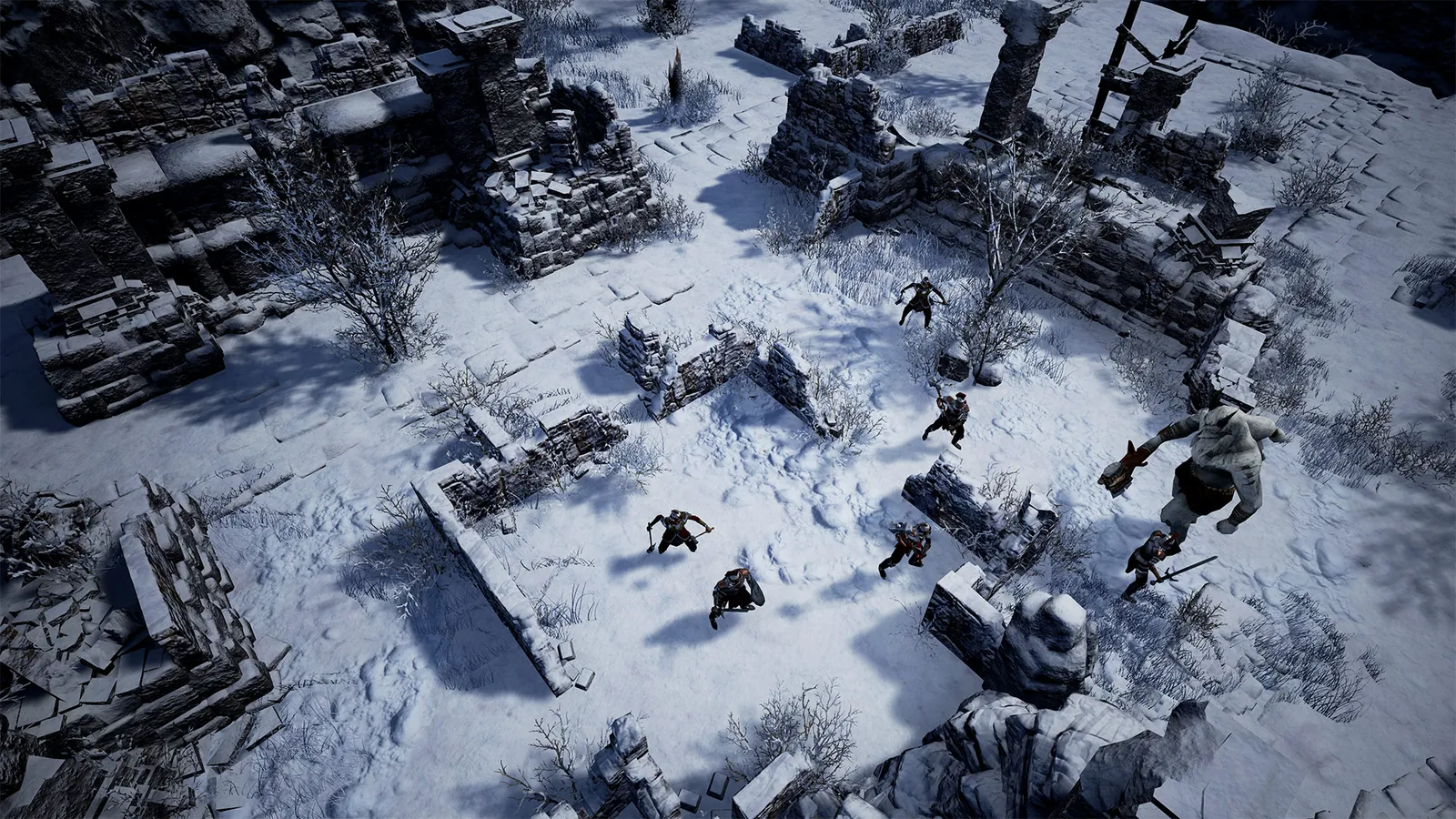 A town battle